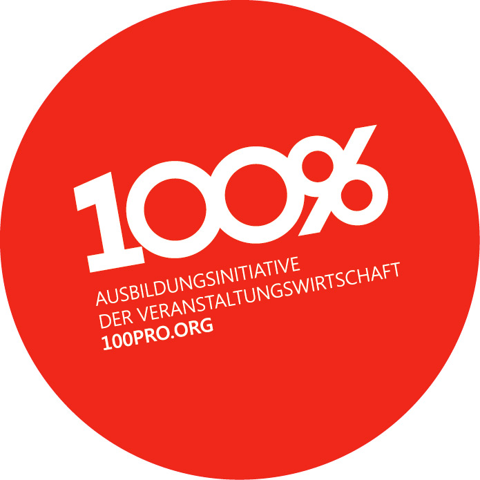 Zur News: Neue Features bei 100PRO, die Ausbildungsinitiative der Veranstaltungsbranche