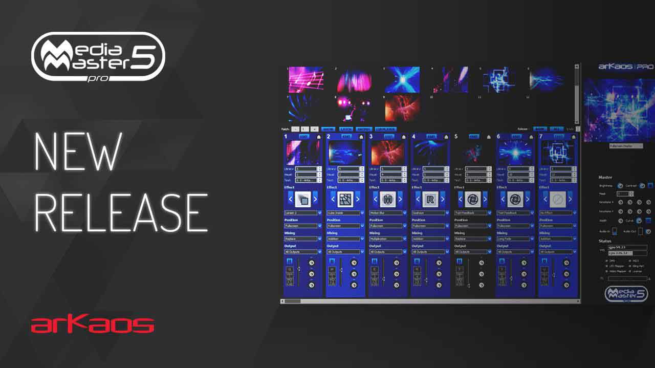 Zur News: ArKaos veröffentlicht MediaMaster Pro 5.5