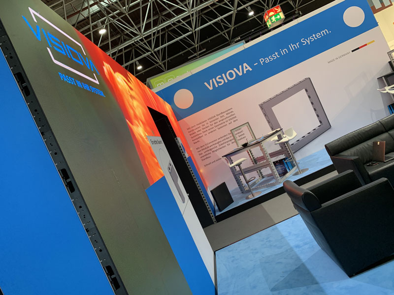 Zur News: Innovative Messestand-Systeme