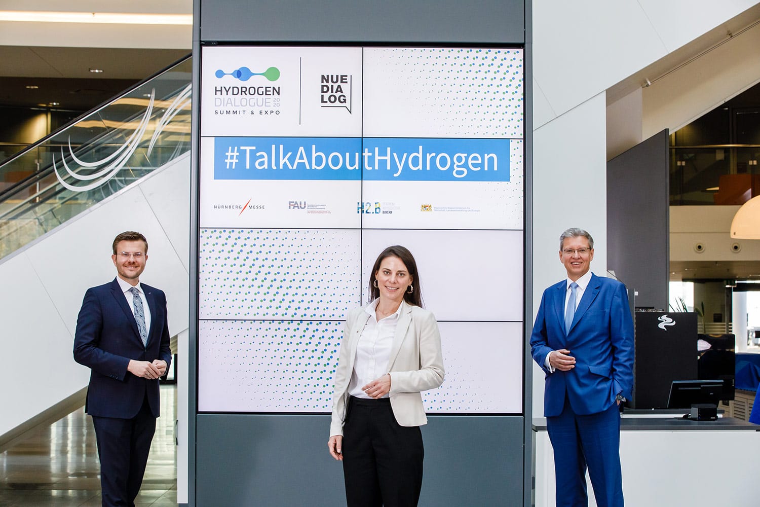 Zur News: NürnbergMesse investiert in hybrides Wasserstoff-Kraftwerk und wird bis 2028 klimaneutral