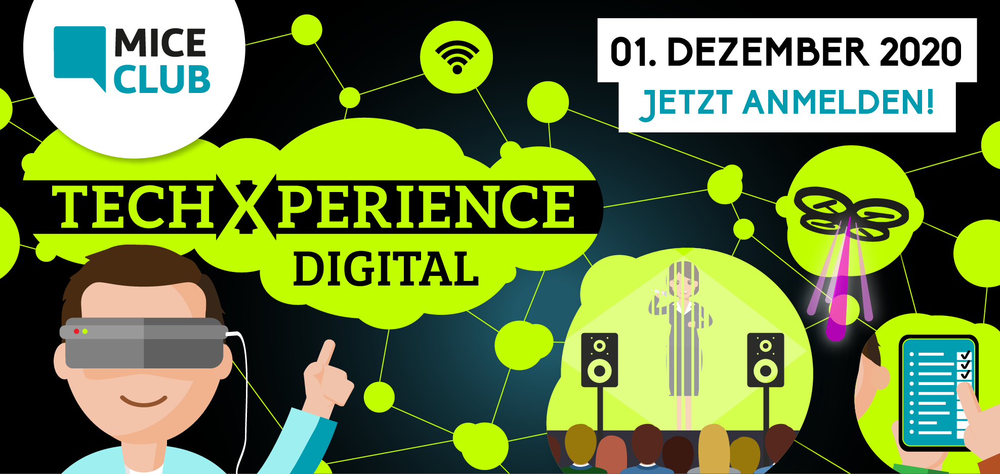 Zur News: TechXperience DIGITAL 2020: EventTech-Konferenz als Online-Event