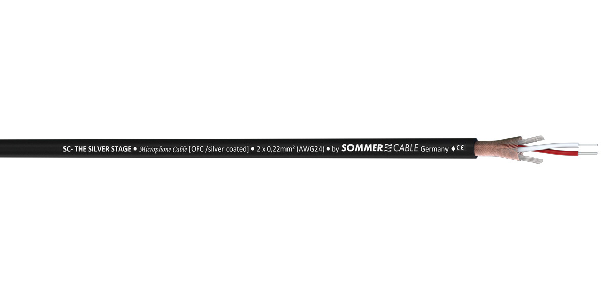 Zur News: Sommer cable präsentiert AES/EBU-taugliches Mikrofonkabel SC-SILVER STAGE 
