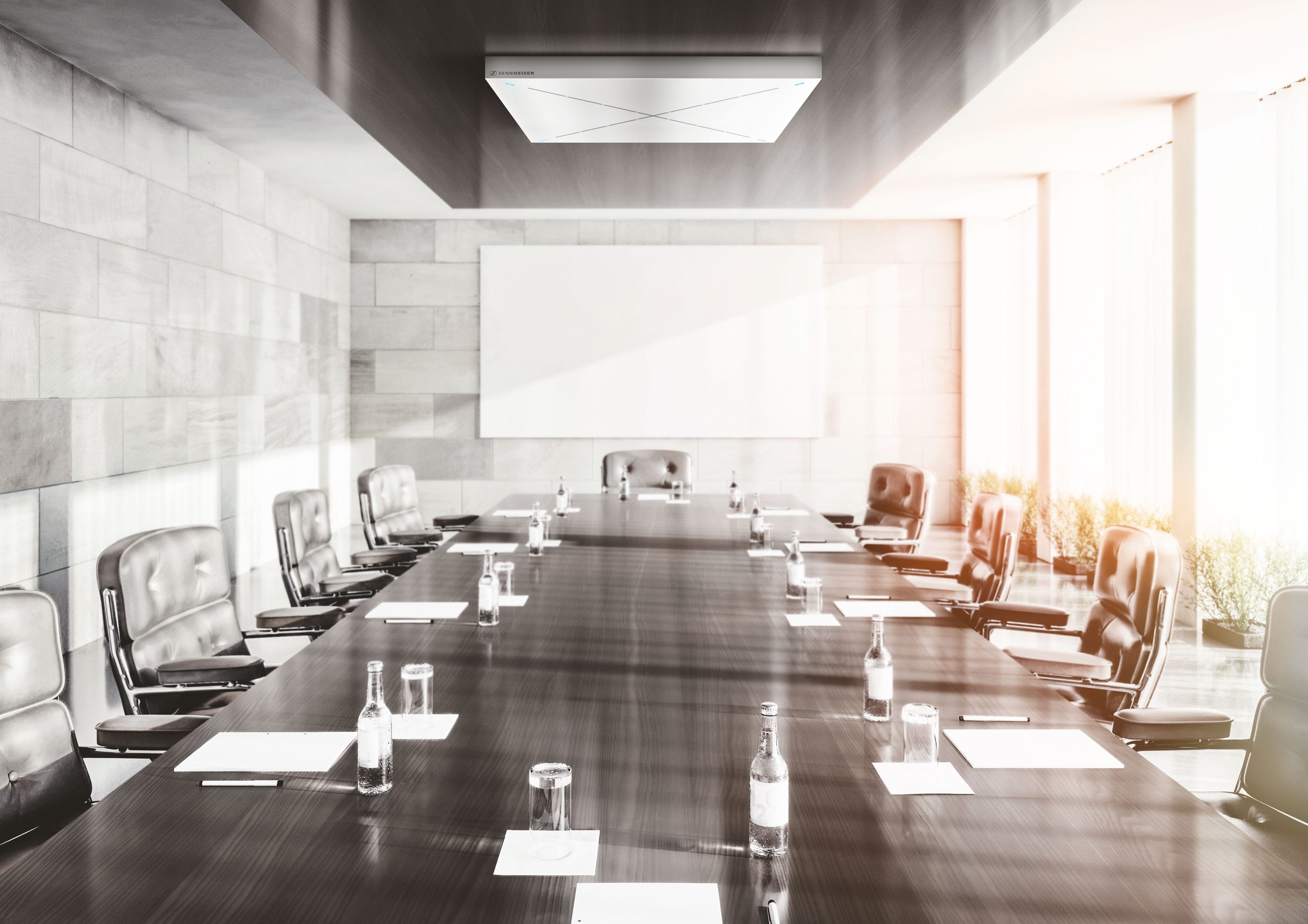 Zur News: Sennheiser stellt TruVoicelift für TeamConnect Ceiling 2 vor