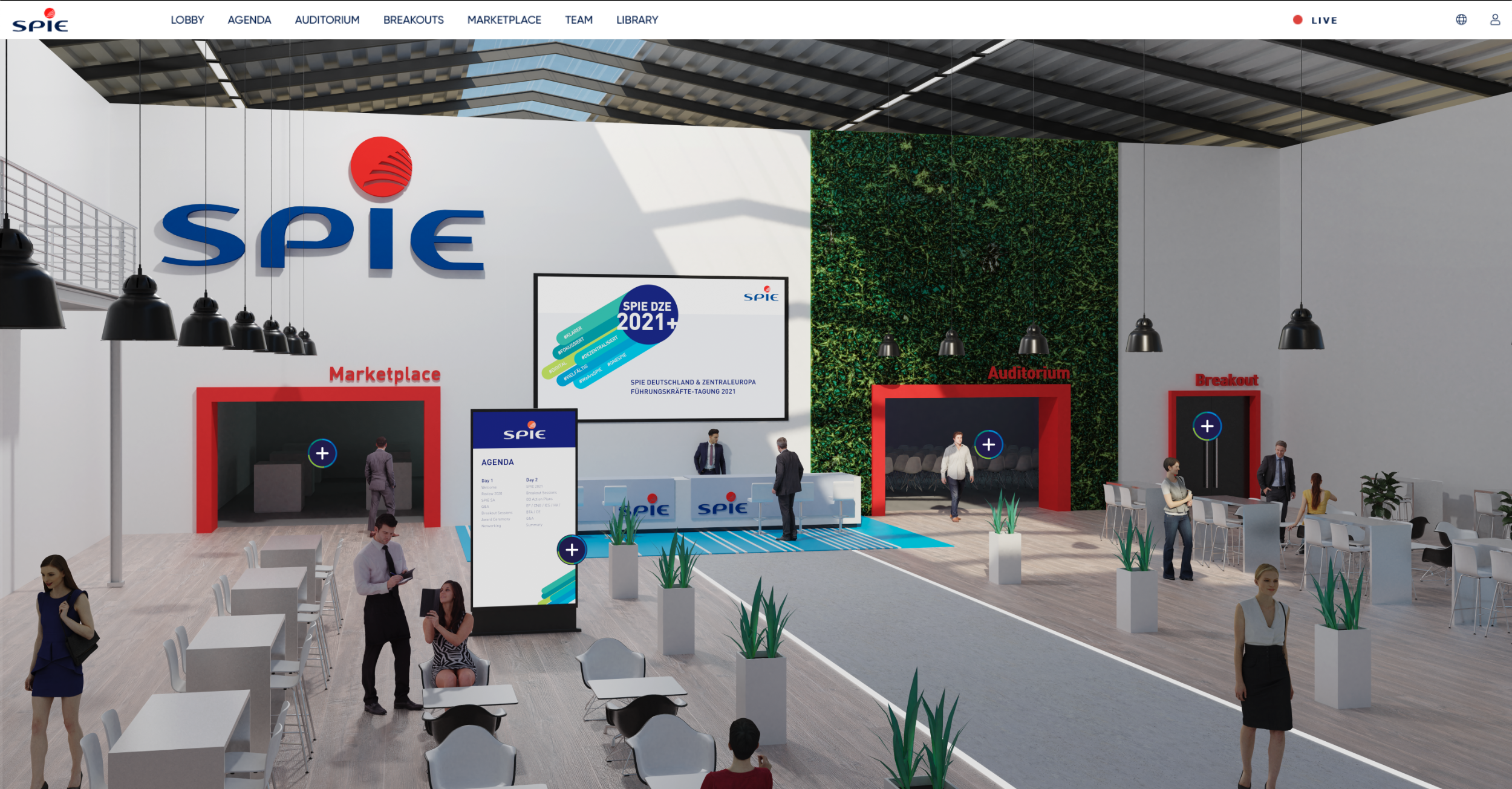 Zur News: Führungskräftetagung live und mit Abstand - HERBERT & ERICH realisieren hybrides Format für SPIE