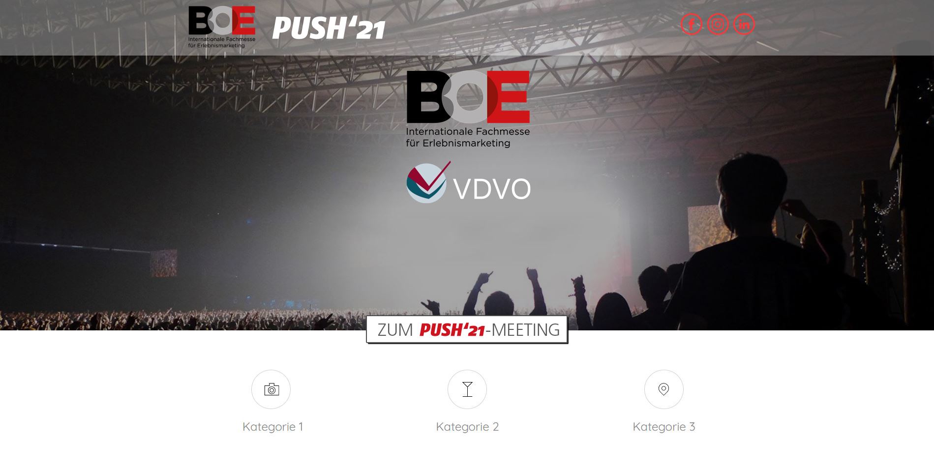 Zur News: Push’21 ermöglicht Präsenz-Meetings zur BOE INTERNATIONAL auch im Juni
