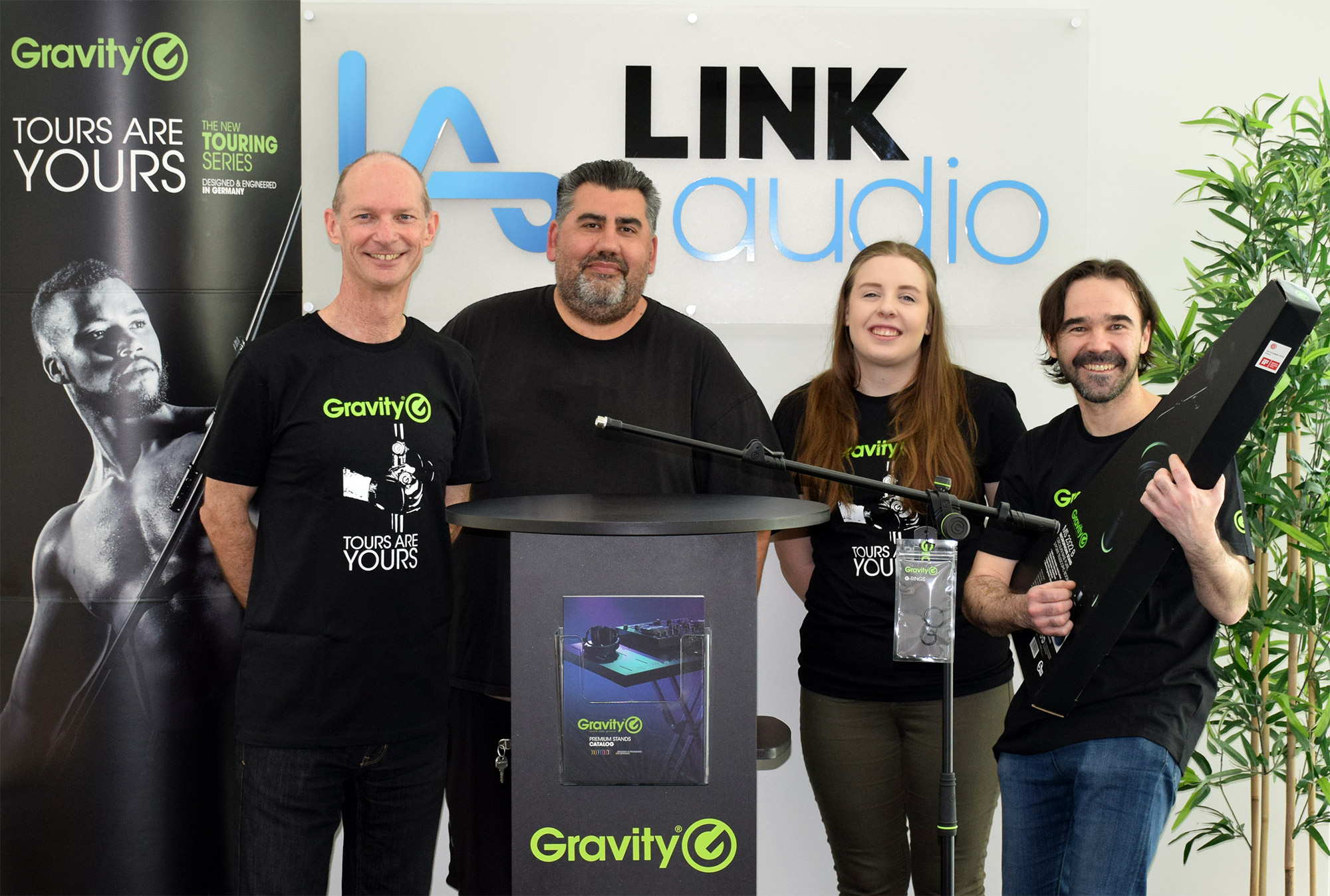 Zur News: Adam Hall Group ernennt Link Audio zum exklusiven Gravity-Vertrieb in Australien