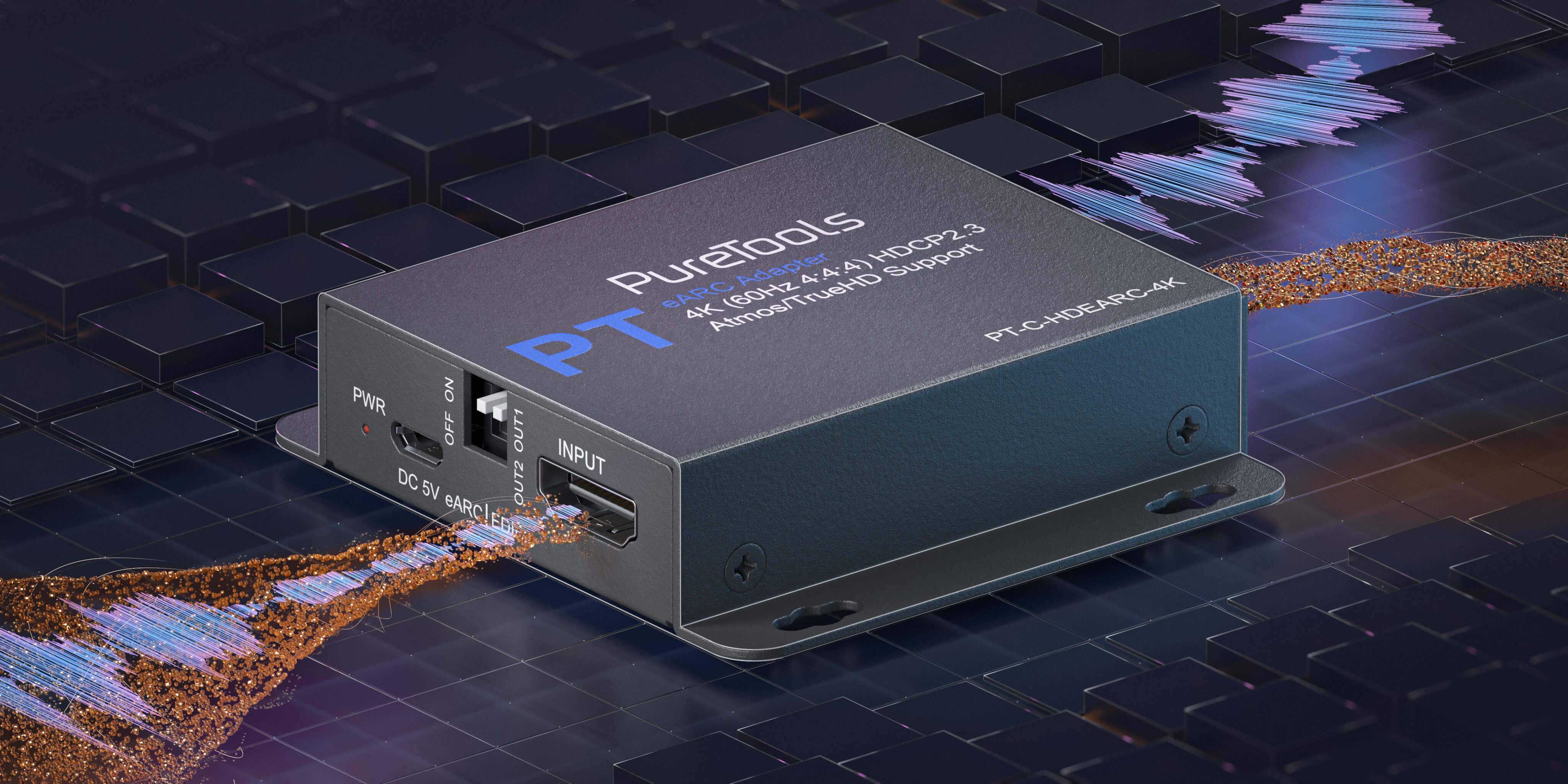 Zur News: eARC Adapter für All-round Audiokompatibilität - PT-C-HDEARC-4K