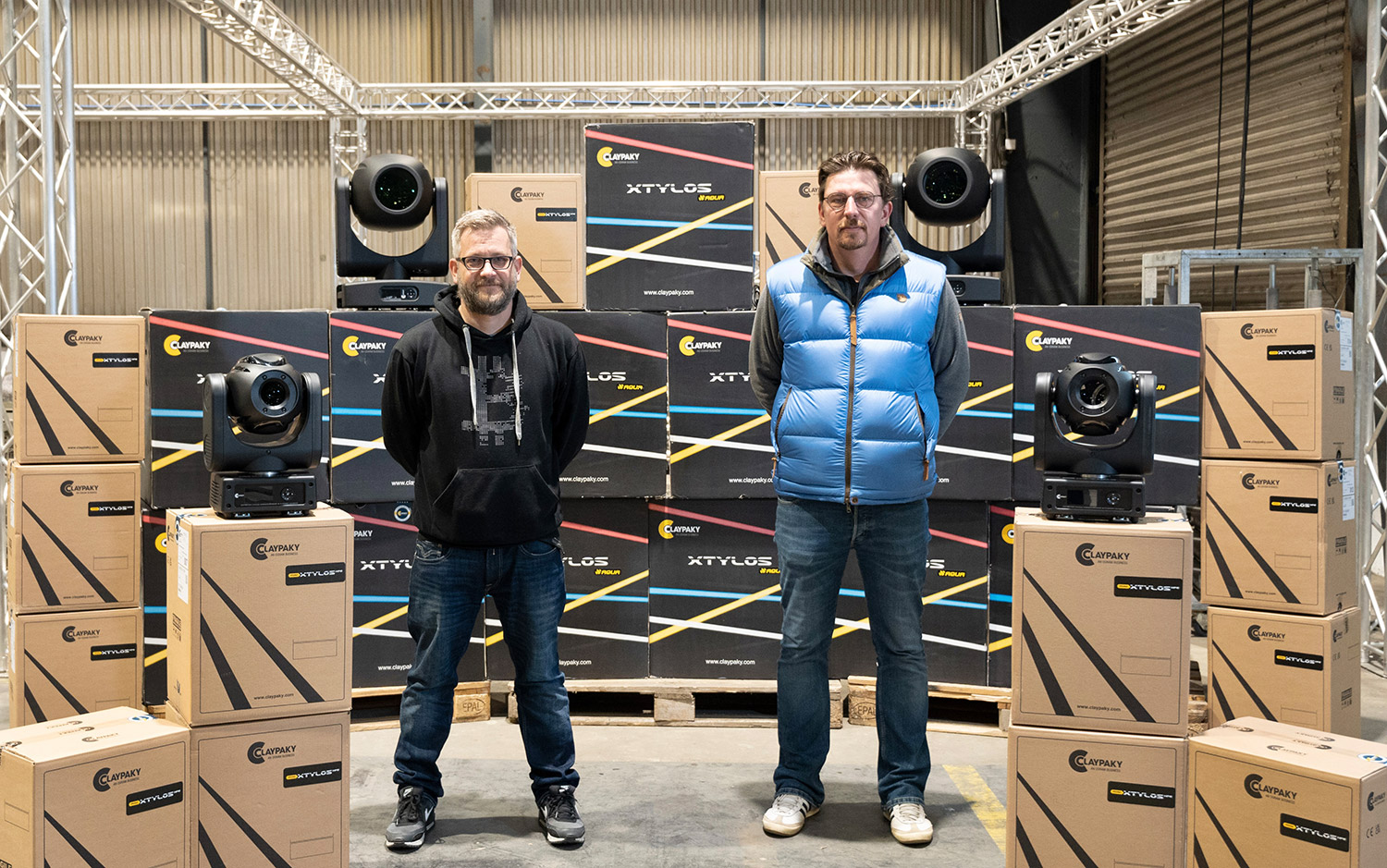 Zur News: NicLen investiert in Claypaky Xtylos Aqua und Mini Xtylos HPE