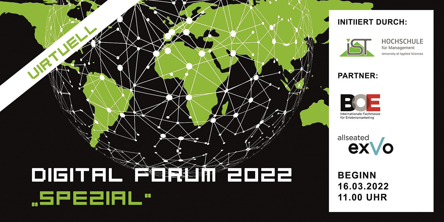 Zur News: DIGITAL FORUM 2022 geht mit dem 2. Special an den Start