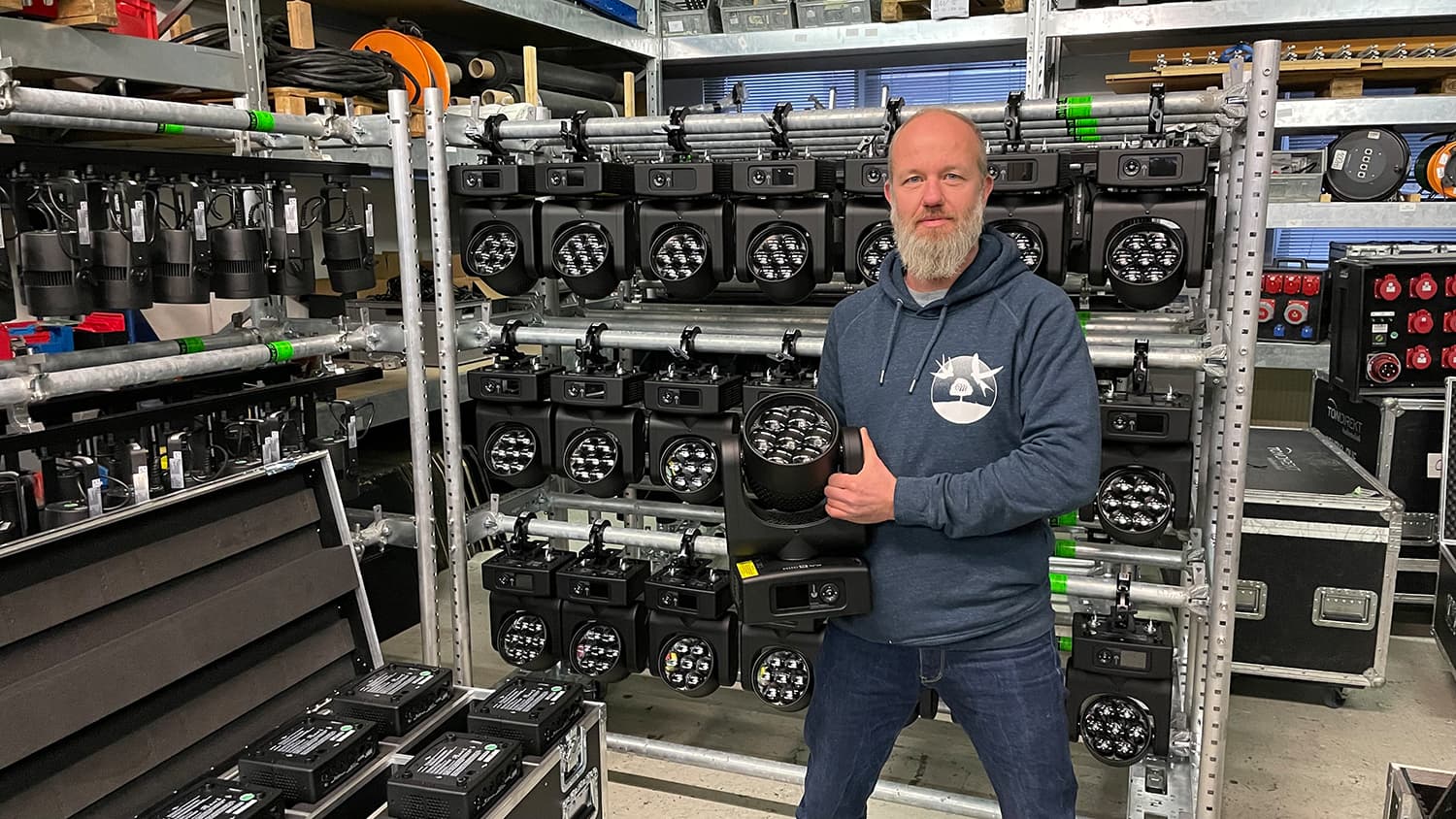 Zur News: Ton Direkt GmbH entscheidet sich für Claypaky Mini-B WW