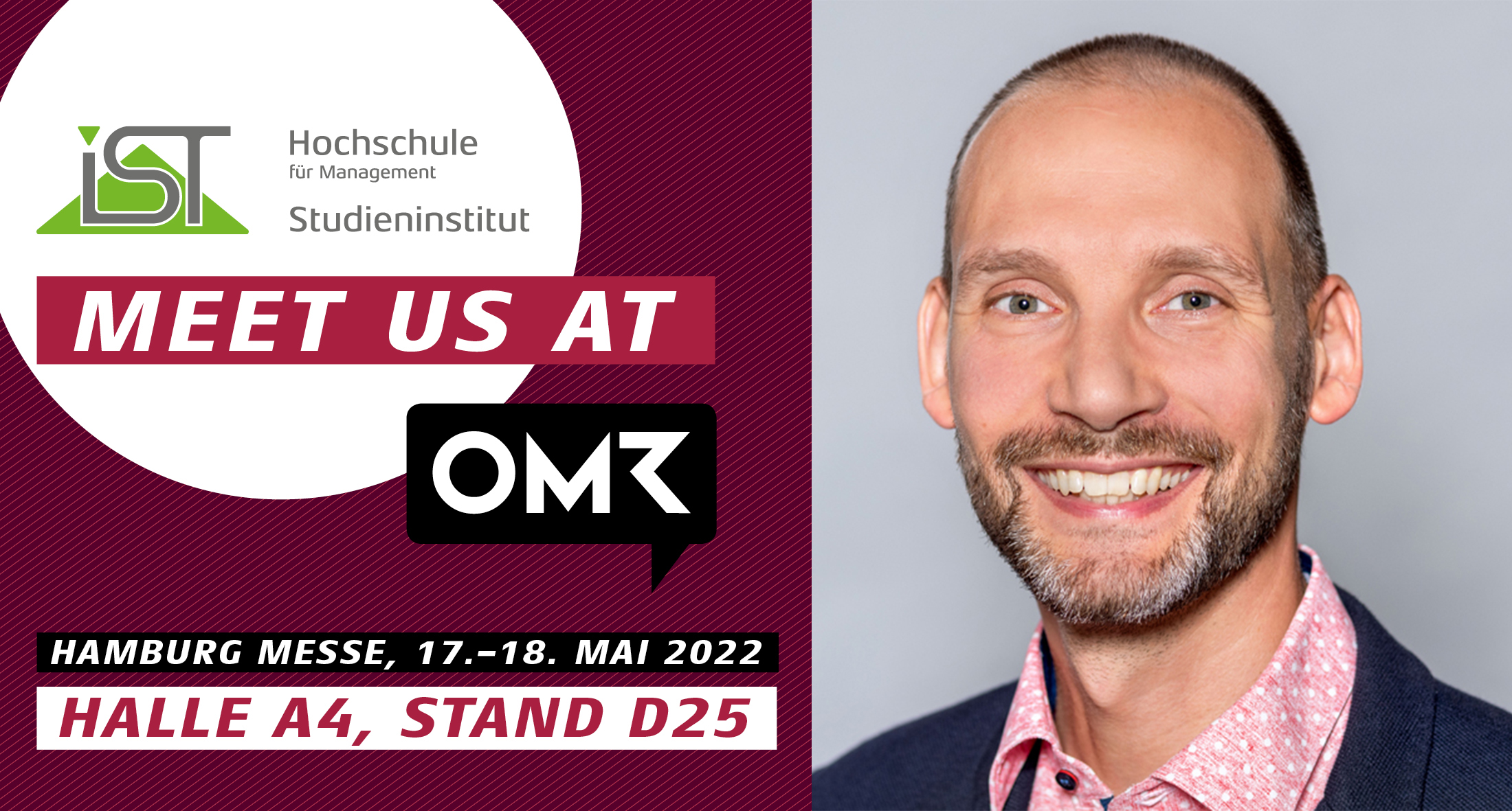 Zur News: IST-Hochschule auf der OMR