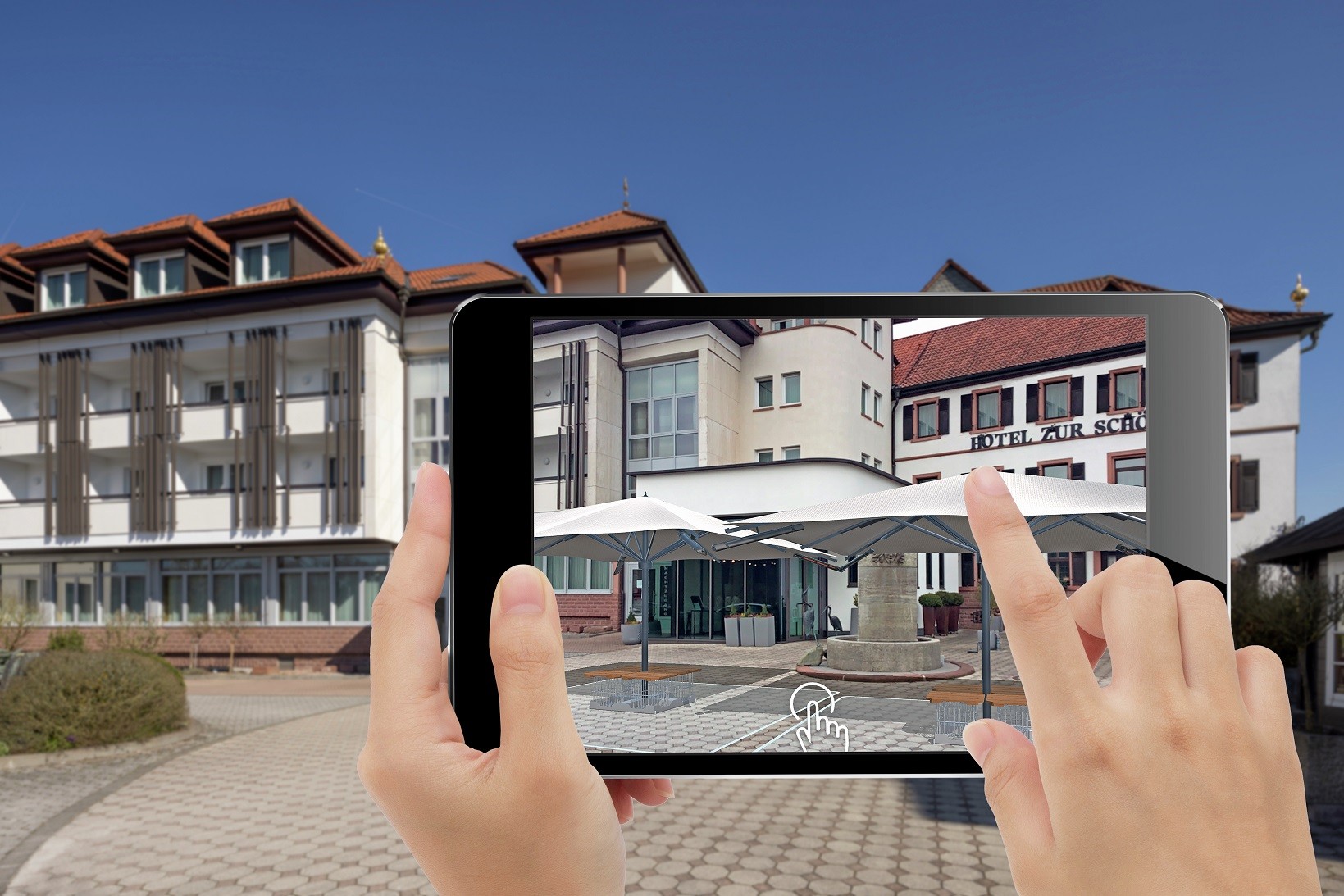 Zur News: Mit wenigen Klicks zum virtuellen Schattenspender für das nächste Event