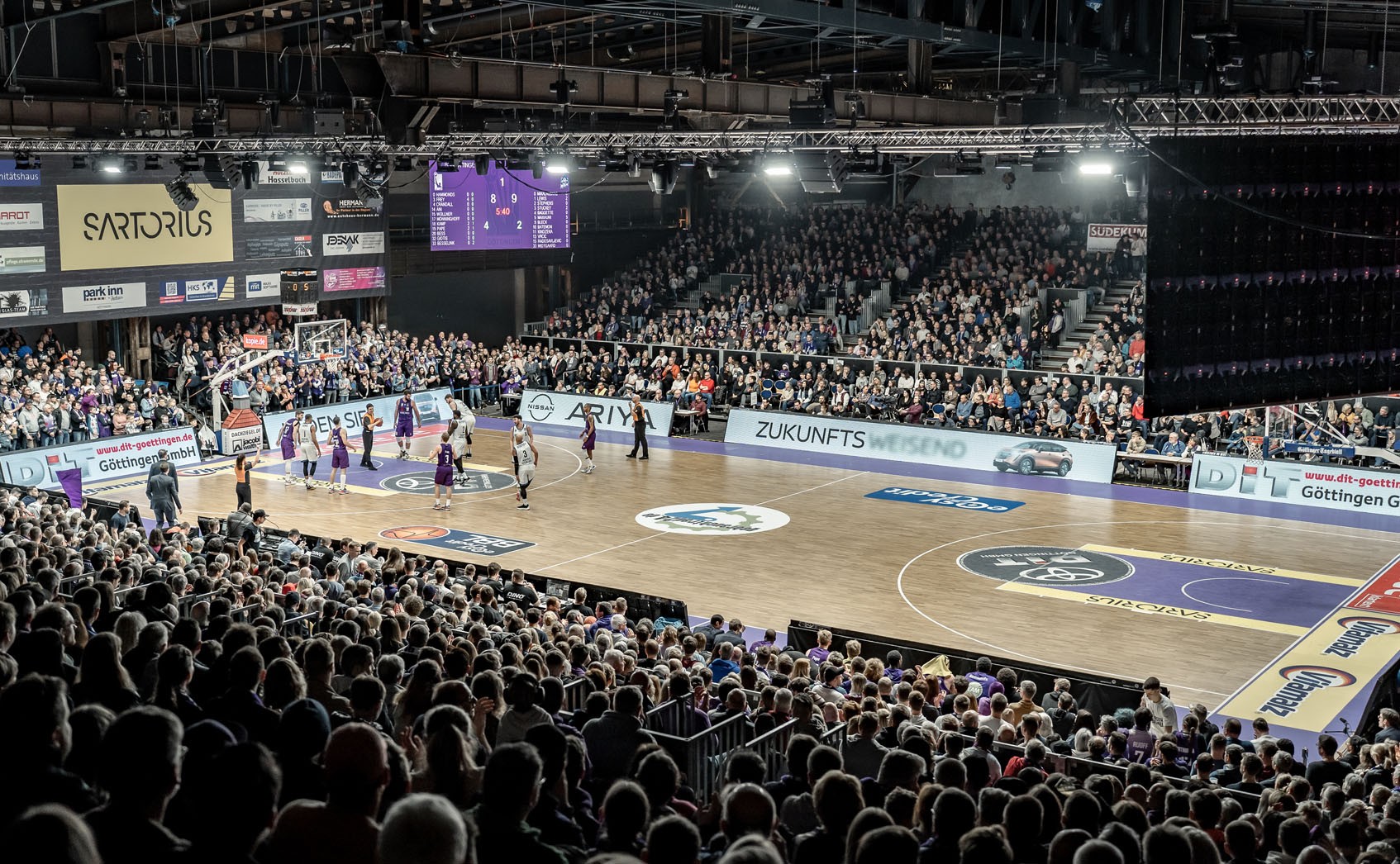 Zur News: Titelreifes Basketball-Event mit CODA Audio