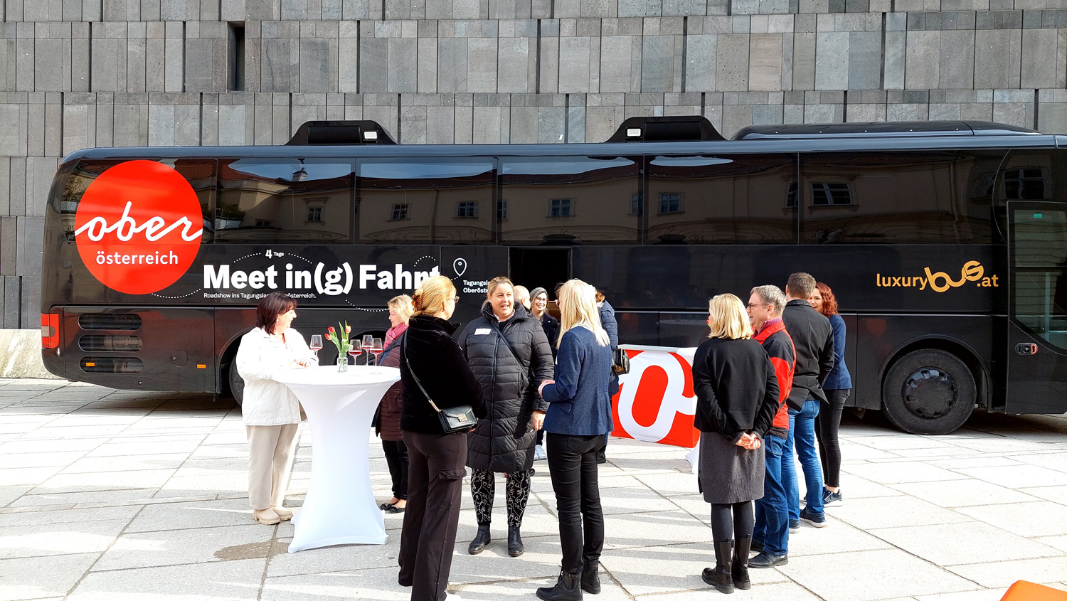 Zur News: Convention Bureau Oberösterreich on the road