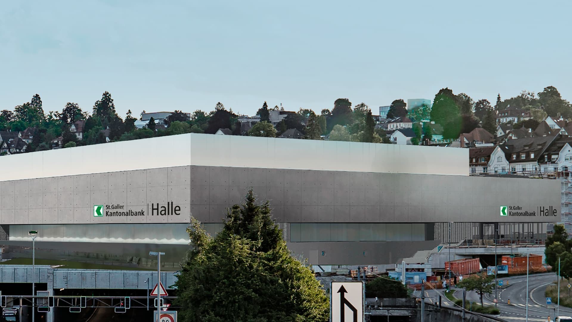 Zur News: St. Galler Kantonalbank ist Namensgeberin der neuen Messe- und Eventhalle