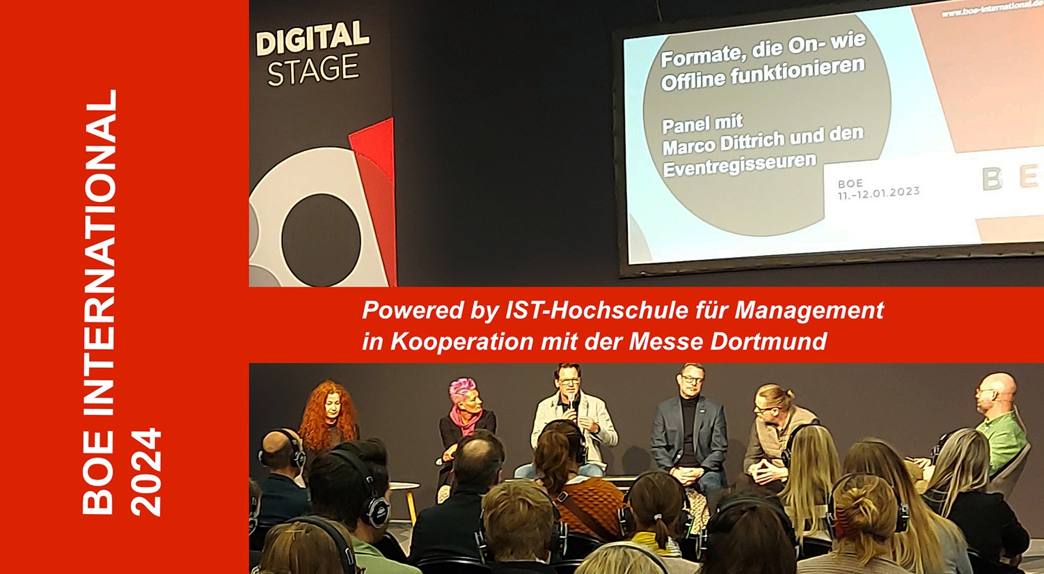 Zur News: BOE 2024: Großes Themenfeuerwerk auf der DIGITAL & EVENTS STAGE