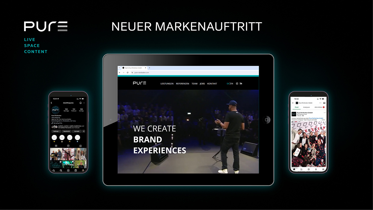 Zur News: Pure Perfection mit neuem Markenauftritt   