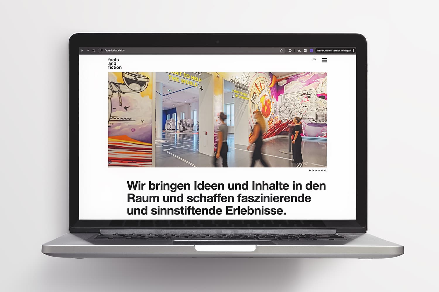 Zur News: facts and fiction startet mit vielen neuen Projekten und neuer Website in das neue Jahr