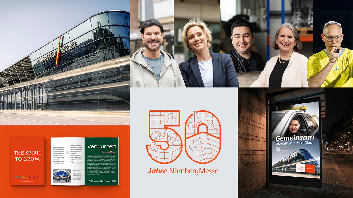 Zur News: NürnbergMesse feiert 50. Geburtstag mit einer Hommage an die Messe.Stadt.Nürnberg