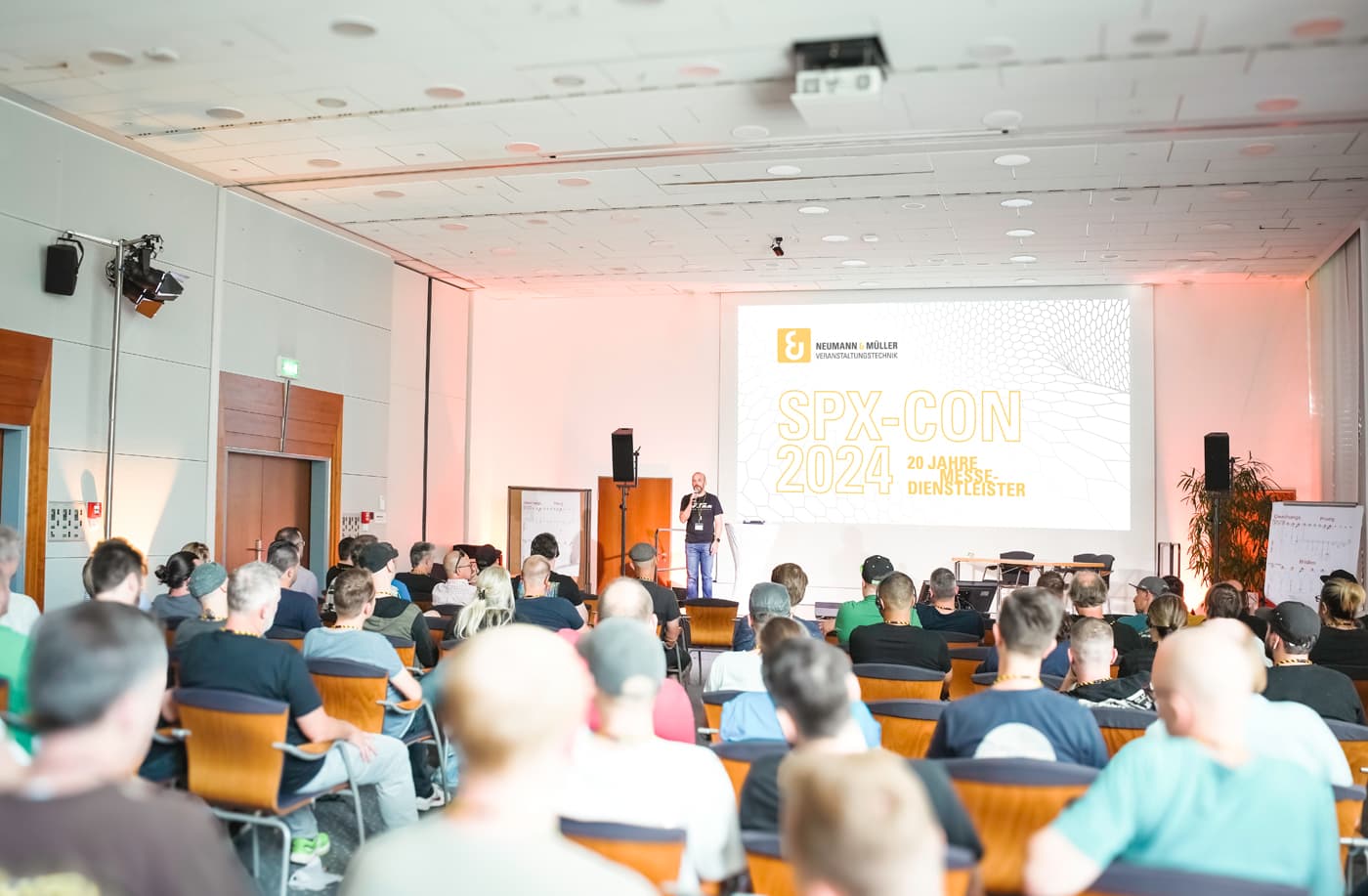 Zur News: 20 Jahre Messe-Dienstleistungen von N&M:  „Wir bringen Technik und Zuverlässigkeit in besten Einklang”