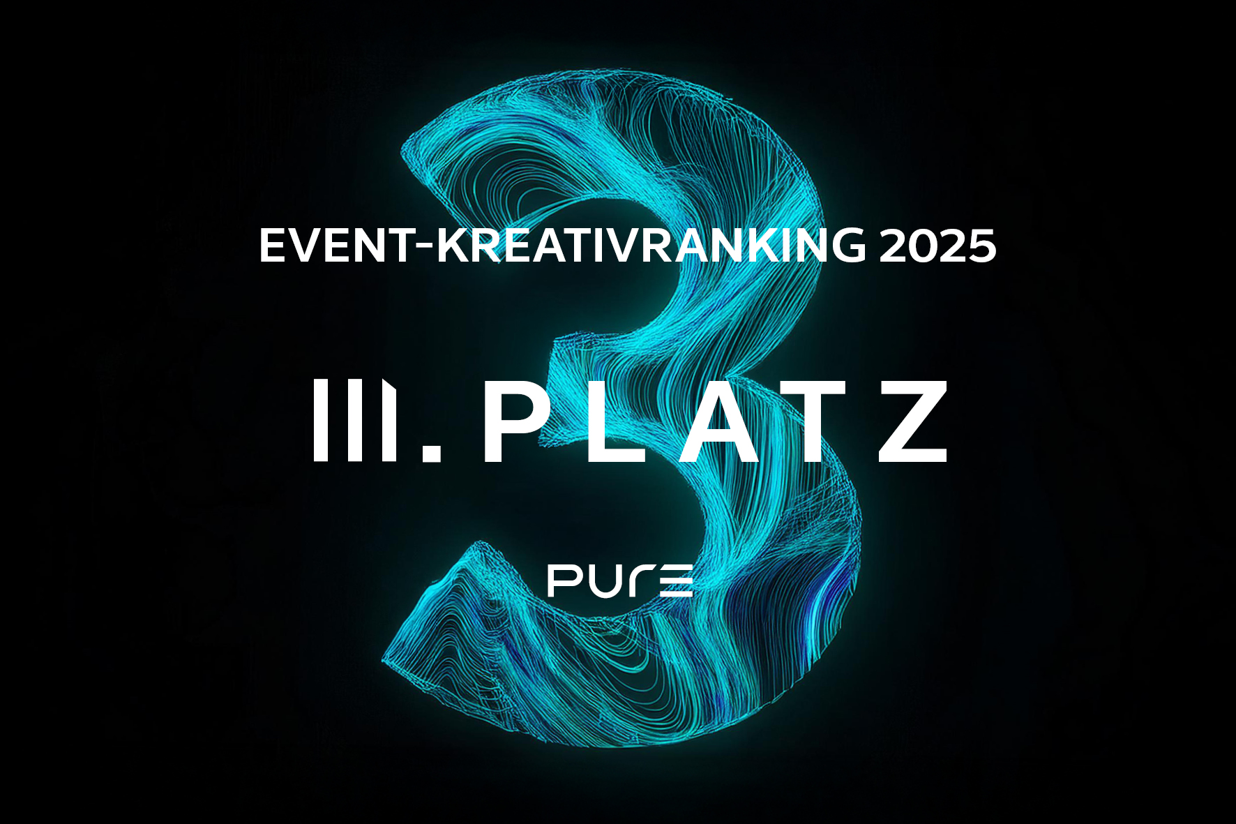 Zur News: Pure Perfection erobert Platz 3 im Kreativranking 2025