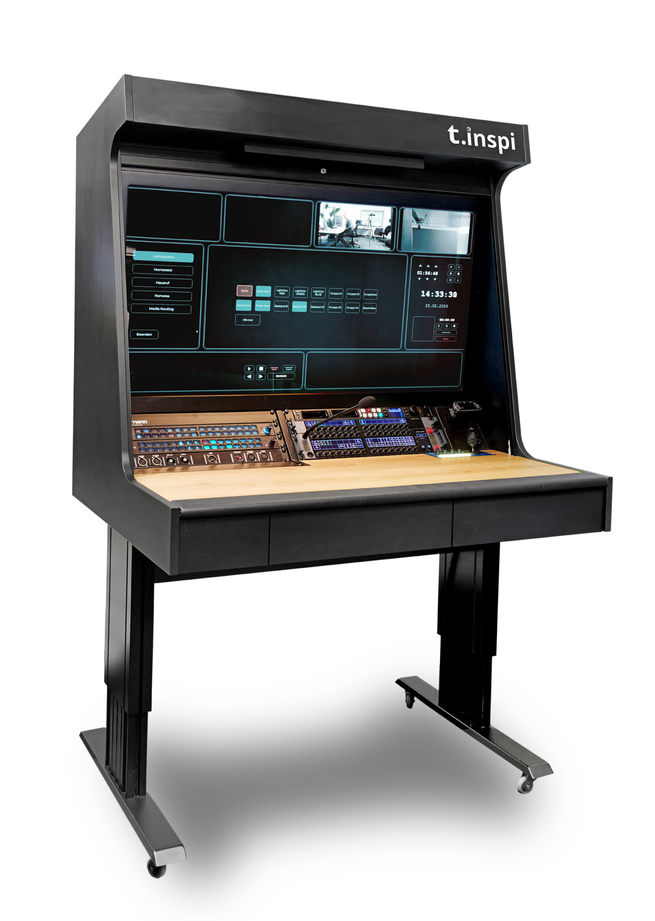 Zur News: Thomann präsentiert mit t.inspi neues Inspizientensystem für das digitale Theaterzeitalter