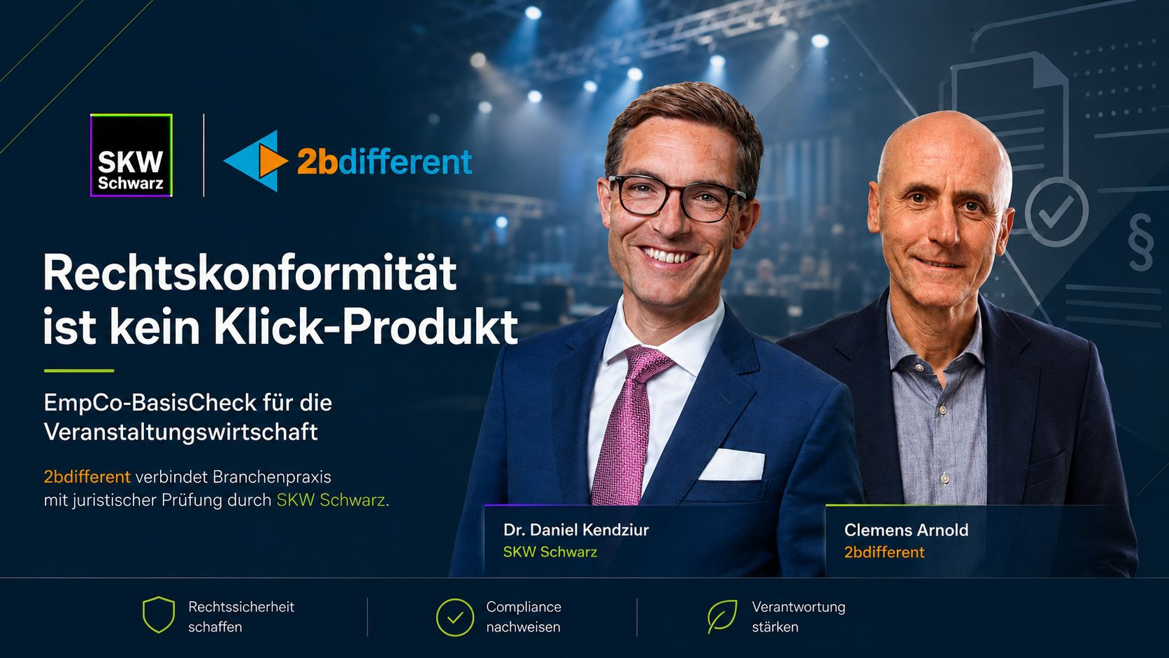 Zur News: Rechtskonformität ist kein Klick-Produkt