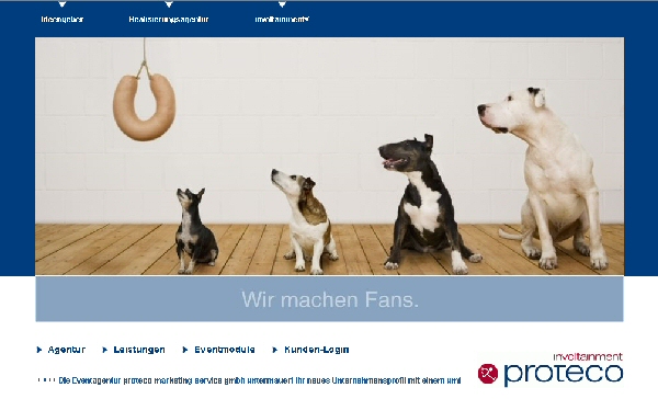 Zur News: proteco mit neuem Profil und in neuem Look