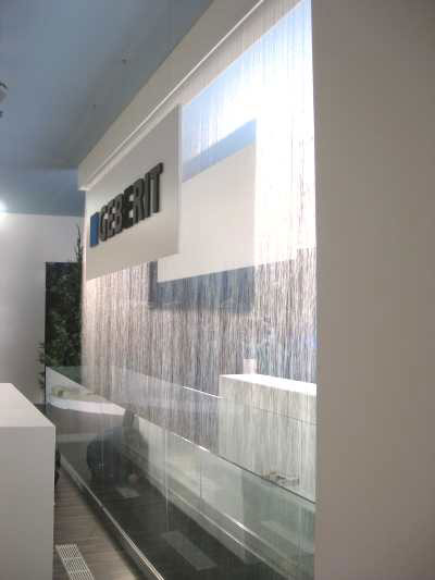 Zur News: Waterwall für Geberit auf der ISH