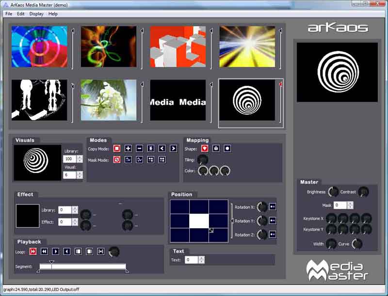 Zur News: ArKaos Media Master