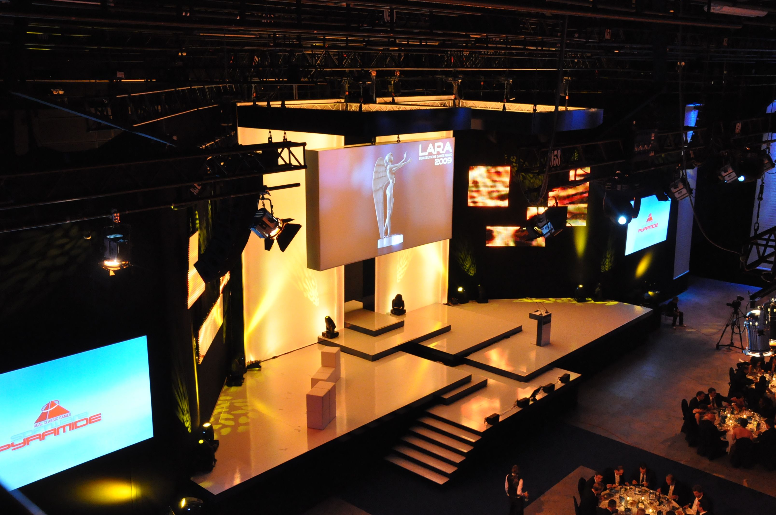 Zur News: SSM Veranstaltungstechnik beim LARA Games Award