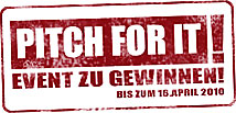 Zur News: la folie verschenkt einen Event – Pitch for it!