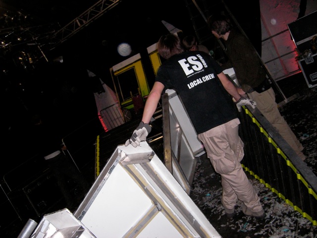 Zur News: Stagehands jetzt per Zeitarbeit