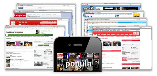 Zur News: Online-Werbenetzwerk für Events mit 30 Mio. Visits