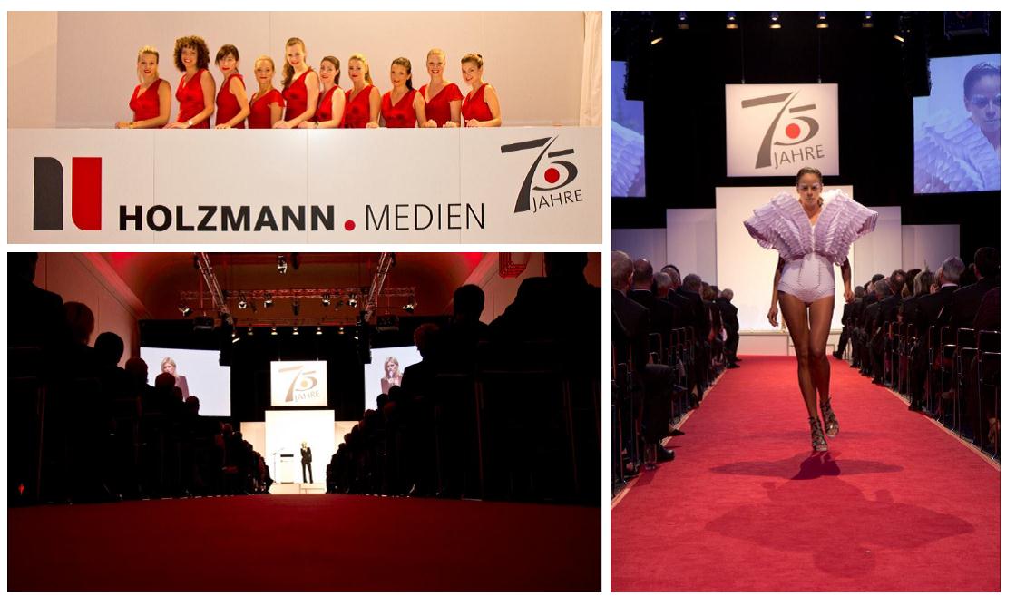 Zur News: trendhouse inszeniert "75 Jahre Holzmann Medien"