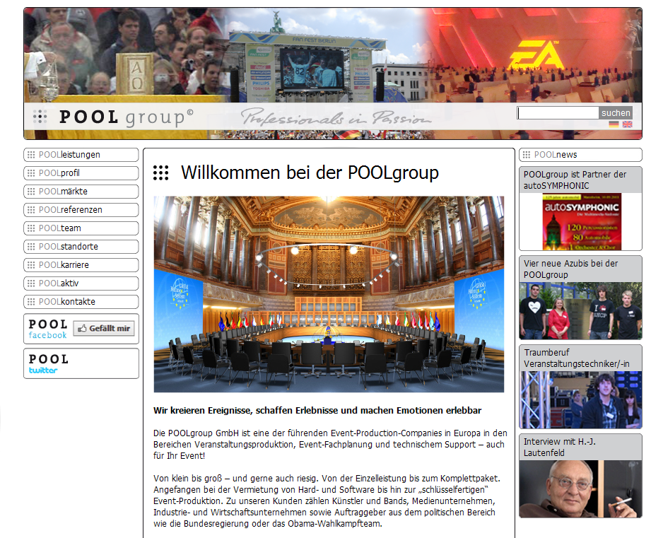 Zur News: POOLgroup GmbH präsentiert sich mit neuer Homepage