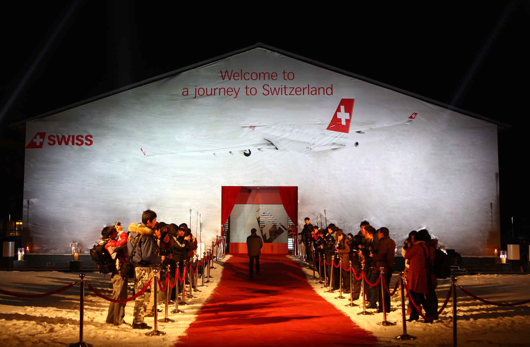 Zur News: VOK DAMS China hebt mit SWISS ab