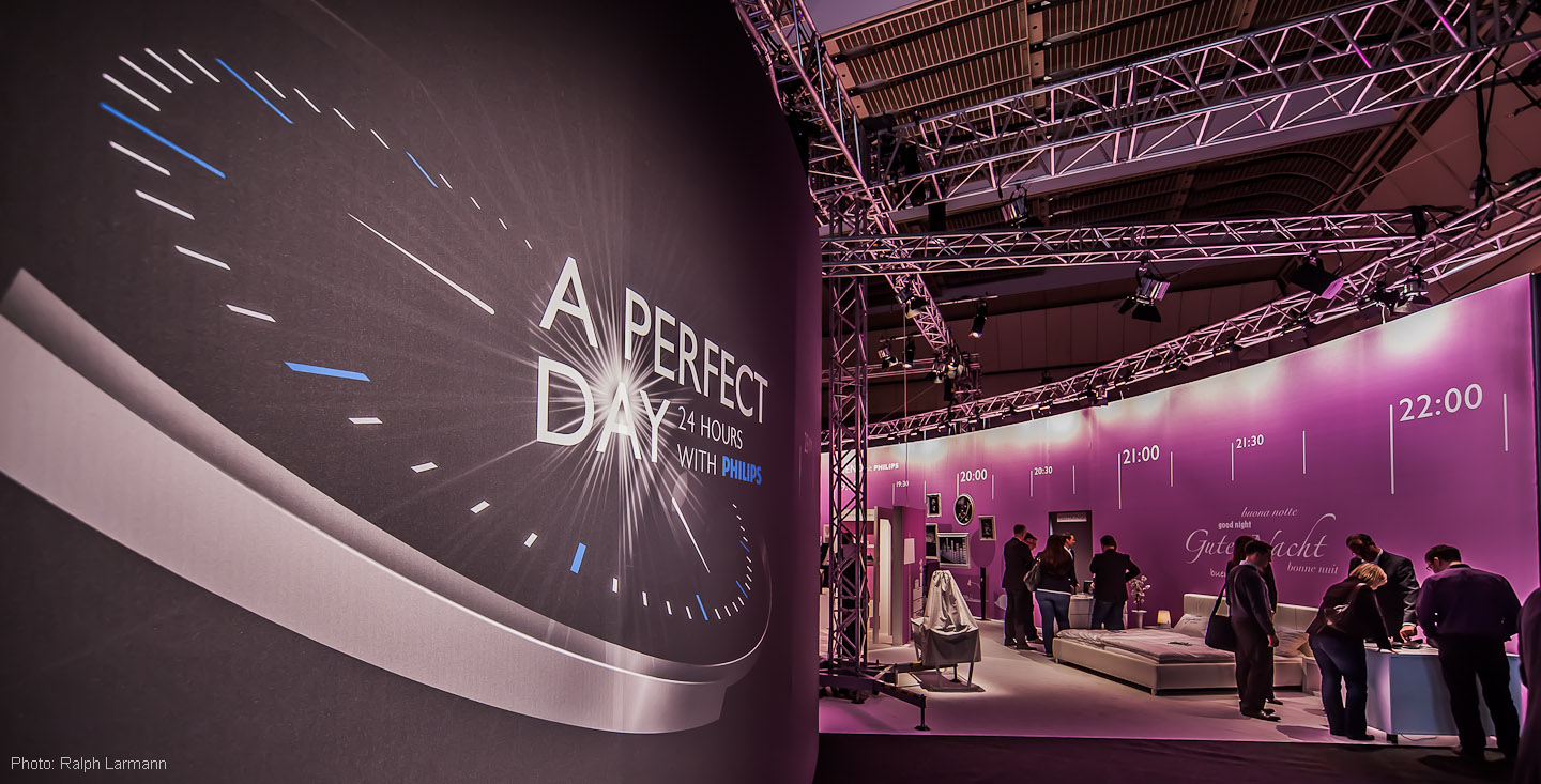 Zur News: Aufwendiges Technik- und Lichtkonzept für Philips