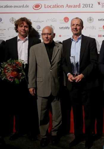 Zur News: Käfer-Alm mit dem Location Award 2012 gewürdigt