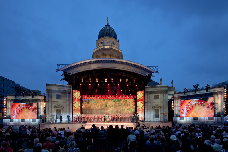 Zur News: Stageco am Gendarmenmarkt Berlin