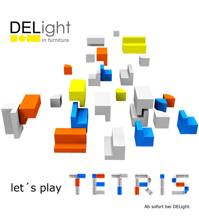 Zur News: DeLight-LED präsentiert TETRIS Serie