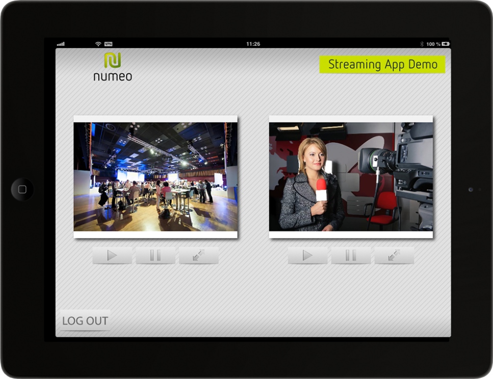 Zur News: numeo GmbH: STREAMlive