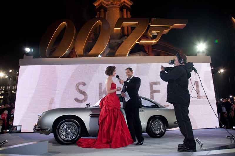 Zur News: Premiere für „Skyfall“ in London