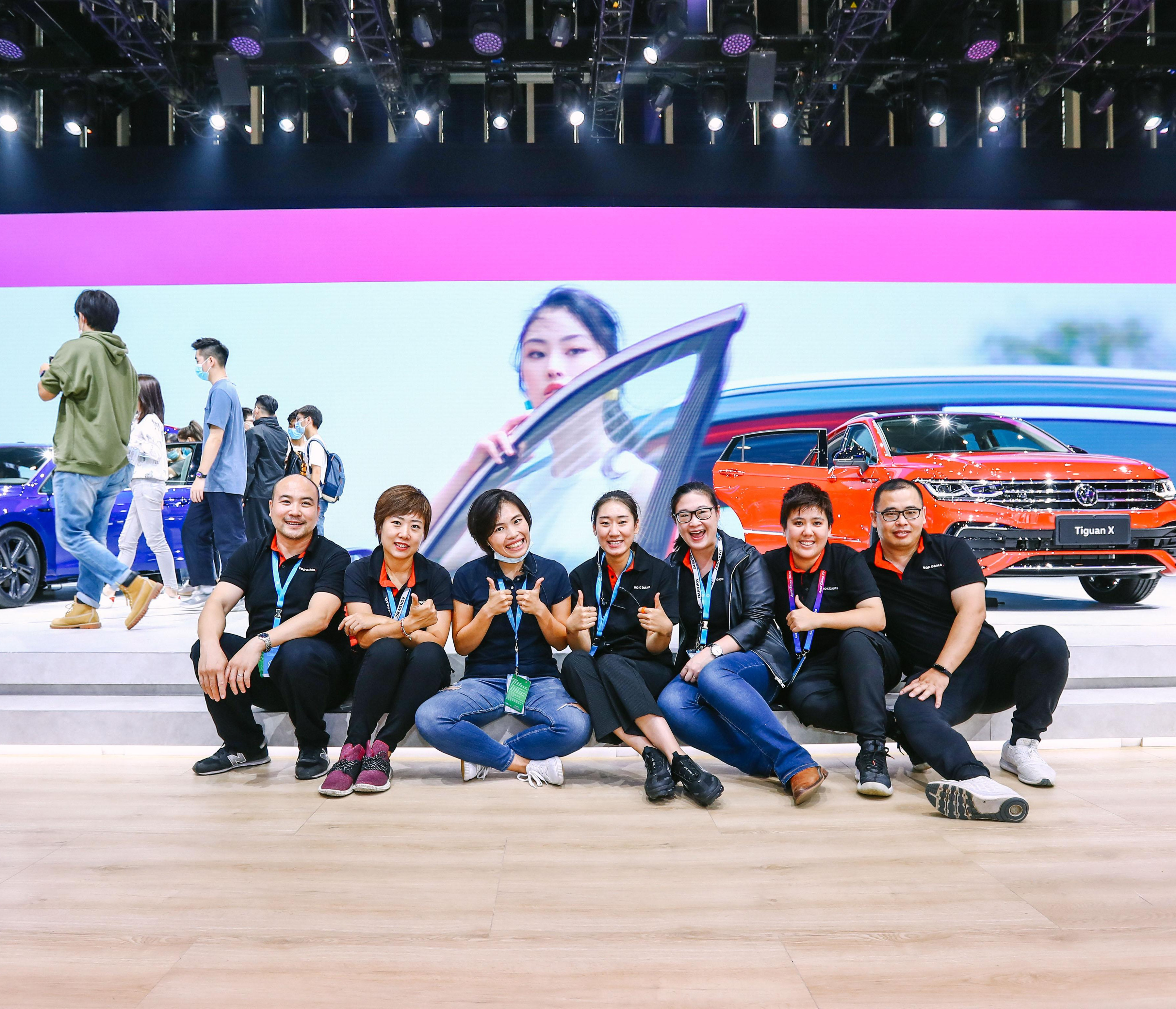 Zur News: VOK DAMS China inszeniert Volkswagen auf der Beijing Auto Show 2020