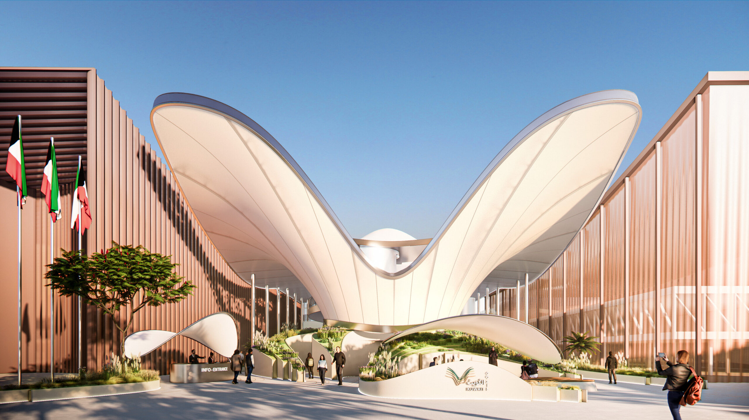Zur News: Kuwaits Pavillon auf der Expo 2025 in Osaka präsentiert Vergangenheit, Gegenwart und Zukunft des Landes