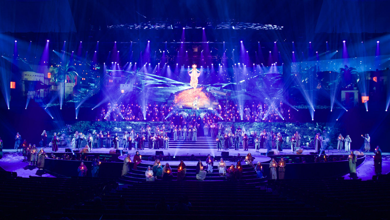 Zur News: Prestonwood Weihnachtsshow erstrahlt mit PIXERA und Stage Precision