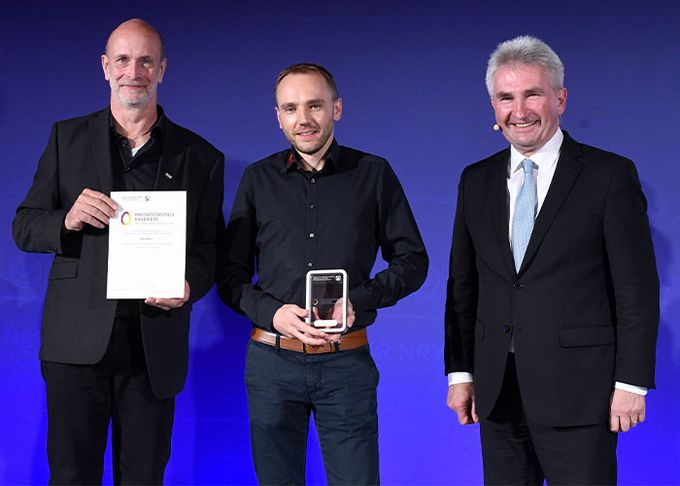 Zur News: Die MLT² (Moving Light Truss²) gewinnt den Innovationspreis Handwerk des Landes Nordrhein-Westfalen