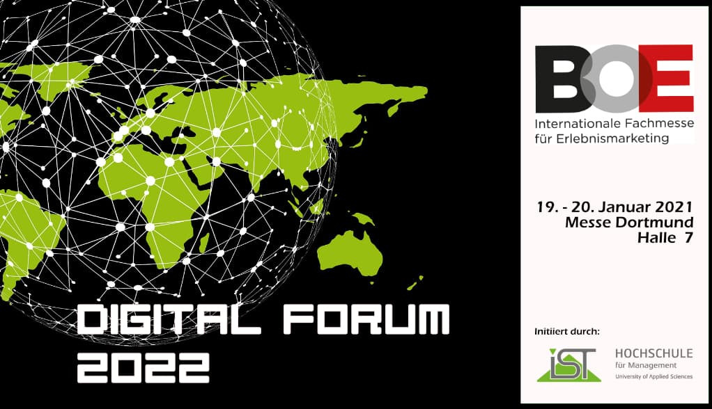 Zur News: Attraktives Vortragsprogramm beim DIGITAL FORUM 2022