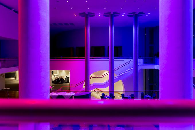 Zur News: VisionTwo und GDS versorgen das Konzerthaus Freiburg mit Custom-Foyerbeleuchtung