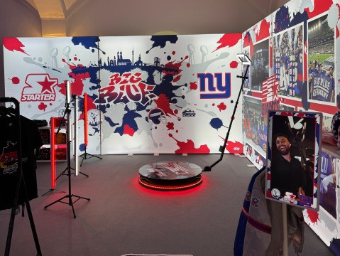 Zur News: format:c unterstützt New York Giants und Starter bei NFL in München